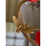 Ваза со стрекозой из фарфора с бронзовыми элементами Paradise Dragonfly варинант исполнения - 6 | Loft Concept в Ижевске