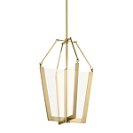  Подвесной светильник золотого цвета в форме фонаря Kichler варинант исполнения - 4 | Loft Concept в Ижевске