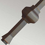 Бра бронзового цвета с полукруглым матовым стеклянным плафоном в геометрическом каркасе Feiss варинант исполнения - 8 | Loft Concept в Ижевске