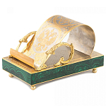 Подставка для телефона из натурального камня малахит Natural Stone Stand варинант исполнения - 2 | Loft Concept в Ижевске