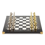 Шахматы Ренессанс с доской из натурального мрамора Decorative Thematic Chess варинант исполнения - 1 | Loft Concept в Ижевске