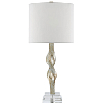 Настольная лампа с фигурным состаренным основанием Flooding with Light варинант исполнения - 2 | Loft Concept в Ижевске