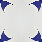 Дизайнерская плитка с узором Комета 2 варинант исполнения - 1 | Loft Concept в Ижевске