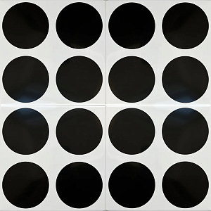 Дизайнерская плитка с узором Круг большой