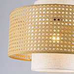 Торшер с декоративным поясом из плетеного бамбука Biuloggicu варинант исполнения - 8 | Loft Concept в Ижевске