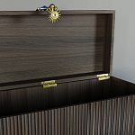 Большой дизайнерский Сундук Elsa Dreams Walnut варинант исполнения - 3 | Loft Concept в Ижевске