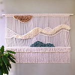 Панно-макраме «JUPITER» варинант исполнения - 1 | Loft Concept в Ижевске