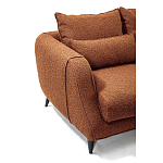 Диван в гостиную Portree Sofa Терракотовый букле варинант исполнения - 4 | Loft Concept в Ижевске