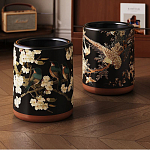 Мусорное ведро в китайском стиле Flower Trash Can варинант исполнения - 1 | Loft Concept в Ижевске