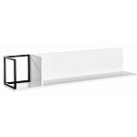 Полка навесная белая открытая Strict Lines  варинант исполнения - 3 | Loft Concept в Ижевске