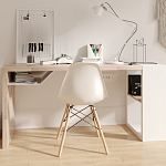 Письменный стол прямоугольный с полочкой под столешницей EcoComb варинант исполнения - 4 | Loft Concept в Ижевске