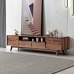 Тумба под телевизориз массива дерева TV Stand made of Walnut Wood варинант исполнения - 1 | Loft Concept в Ижевске