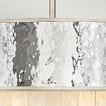 Люстра круглая с подвесками из текстурированного стекла молочного цвета Hinkley варинант исполнения - 6 | Loft Concept в Ижевске