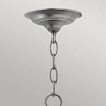 Подвесной светильник с прозрачным стеклянным цилиндрическим плафоном в классическом стиле на цепи Hinkley варинант исполнения - 18 | Loft Concept в Ижевске