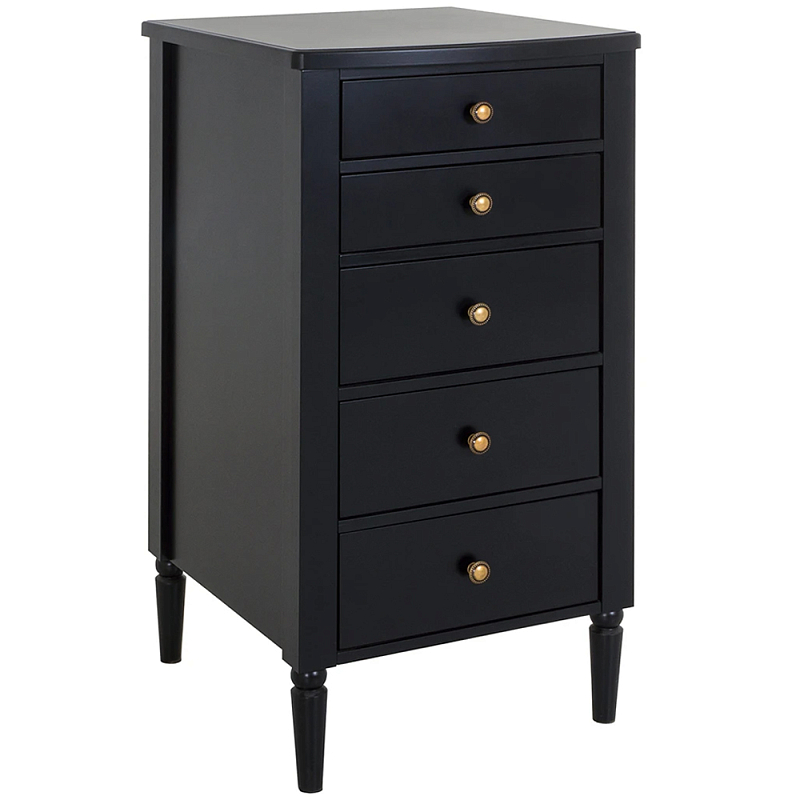 Комод с ящиками Amsterdam Черный в Ижевске | Loft Concept 