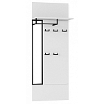 Вешалка настенная белая Strict Lines варинант исполнения - 1 | Loft Concept в Ижевске