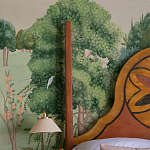 Обои ручная роспись Dandaka Glades Original colourway on painted Xuan paper варинант исполнения - 4 | Loft Concept в Ижевске