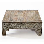 Кофейный стол Carved Сoffee table ручная резьба по дереву варинант исполнения - 1 | Loft Concept в Ижевске