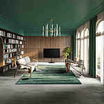 Люстра подвесная с 20-ю цилиндрическими матовыми плафонами Delta Light варинант исполнения - 5 | Loft Concept в Ижевске