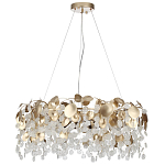 Люстра с декоративными подвесками из прозрачного стекла в форме монеток FAIRYTREE Light варинант исполнения - 10 | Loft Concept в Ижевске