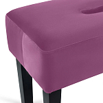 Мягкий  пуф на черных ножках Winton Pouf варинант исполнения - 18 | Loft Concept в Ижевске