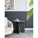 Столик кофейный с столешницей из черного мрамора Compact Black Marble Table варинант исполнения - 8 | Loft Concept в Ижевске
