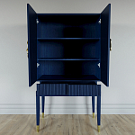 Кабинетный шкаф Elsa Dreams Blue с 2-мя ящиками варинант исполнения - 4 | Loft Concept в Ижевске