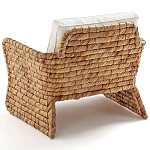 Кресло из плетеного гиацинта Gardner Wicker Armchair варинант исполнения - 4 | Loft Concept в Ижевске