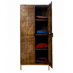 Распашной шкаф с фактурным фасадом Termite варинант исполнения - 3 | Loft Concept в Ижевске