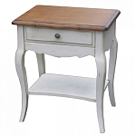 Тумба прикроватная с ящиком и открытой полкой Interiors Romance варинант исполнения - 1 | Loft Concept в Ижевске