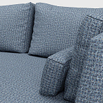 Мебельная ткань Шенилл голубой цвет 142 см T4-49 варинант исполнения - 10 | Loft Concept в Ижевске