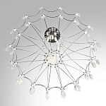 Люстра подвесная из металла с хрустальными прозрачными подвесками Quasar 81 варинант исполнения - 11 | Loft Concept в Ижевске