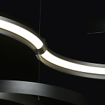 Люстра подвесная светодиодная в виде волнообразной ленты Ribbon Vortex варинант исполнения - 6 | Loft Concept в Ижевске