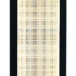 Светодиодное прямоугольное бра из металла черного цвета Lattice Lux варинант исполнения - 3 | Loft Concept в Ижевске