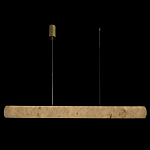 Подвесной светильник линейный цилиндрической формы из натурального алебастра Alabaster Geometry варинант исполнения - 1 | Loft Concept в Ижевске