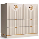 Комод с фактурным фасадом Satin Furniture варинант исполнения - 1 | Loft Concept в Ижевске