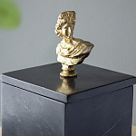 Мраморная шкатулка с бюстом из металла KELLY WEARSTLER варинант исполнения - 10 | Loft Concept в Ижевске
