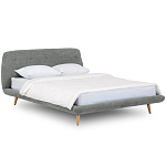 Кровать с мягким изголовьем Palmer Bed варинант исполнения - 10 | Loft Concept в Ижевске
