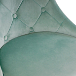 Стул в мятной велюровой обивке Ward Mint Velour Chair варинант исполнения - 5 | Loft Concept в Ижевске