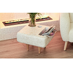 Керамический столик на деревянных ножках «Квадро» варинант исполнения - 7 | Loft Concept в Ижевске