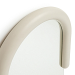 Зеркало овальное Curved Furniture бежевое варинант исполнения - 2 | Loft Concept в Ижевске