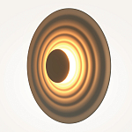 Бра круглое Soft Halo серый варинант исполнения - 3 | Loft Concept в Ижевске