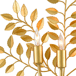 Бра с 3-мя лампами и декором в виде веток с листьями Little Twigs варинант исполнения - 1 | Loft Concept в Ижевске