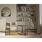 Зеркало круглое в металлической оправе Urban Style Space варинант исполнения - 1 | Loft Concept в Ижевске