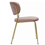 Стул Singer Chair без подлокотников Розовый Велюр варинант исполнения - 2 | Loft Concept в Ижевске