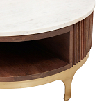 Круглый кофейный стол Sadie Round Coffee Table варинант исполнения - 2 | Loft Concept в Ижевске