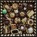 Панно "Конфетное ассорти" Chocolate Candy Assortment варинант исполнения - 1 | Loft Concept в Ижевске
