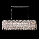 Люстра овальная с хрустальными подвесками Roul Crystal Light варинант исполнения - 3 | Loft Concept в Ижевске