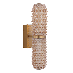 Бра с факутрным стеклянным плафоном Шампань Sonora варинант исполнения - 2 | Loft Concept в Ижевске