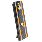 Сувенир Погон Майор ВМФ из натурального камня змеевик Souvenir Epaulets варинант исполнения - 1 | Loft Concept в Ижевске